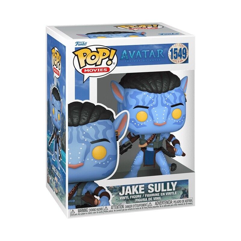 FUNKO POP MOVIES: AVATAR: THE WAY OF WATER - JAKE SULLY (BATTLE POSE) #1549