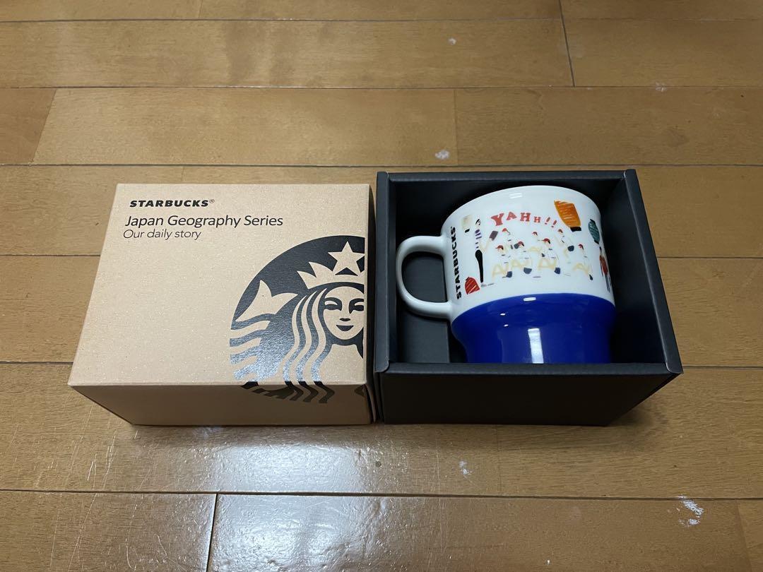 FUKUOKA Starbucks Mug Cup 12oz Japan Geography Series Limited Collection