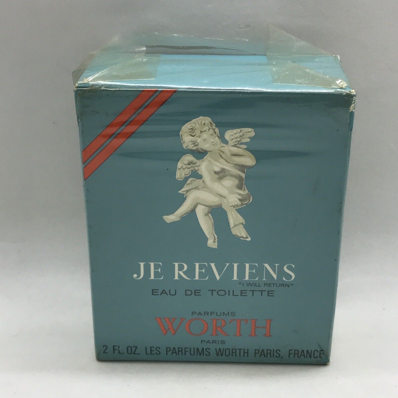 VTG JE REVIENS Eau de Toilette Parfums Worth C.9504 Sealed in France 2fl.oz