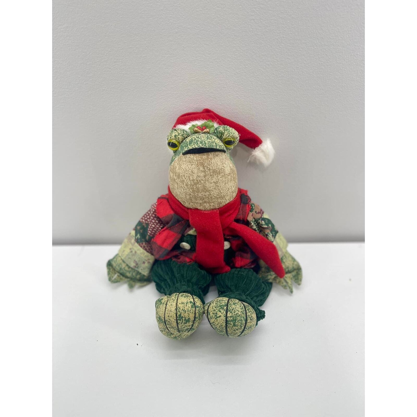 Vintage Musical Floyd the Christmas Frog 