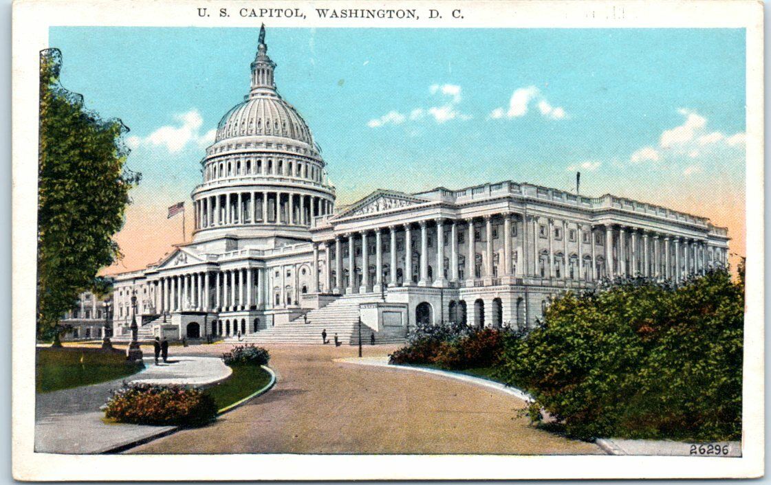 Postcard - U. S. Capitol, Washington, D. C.