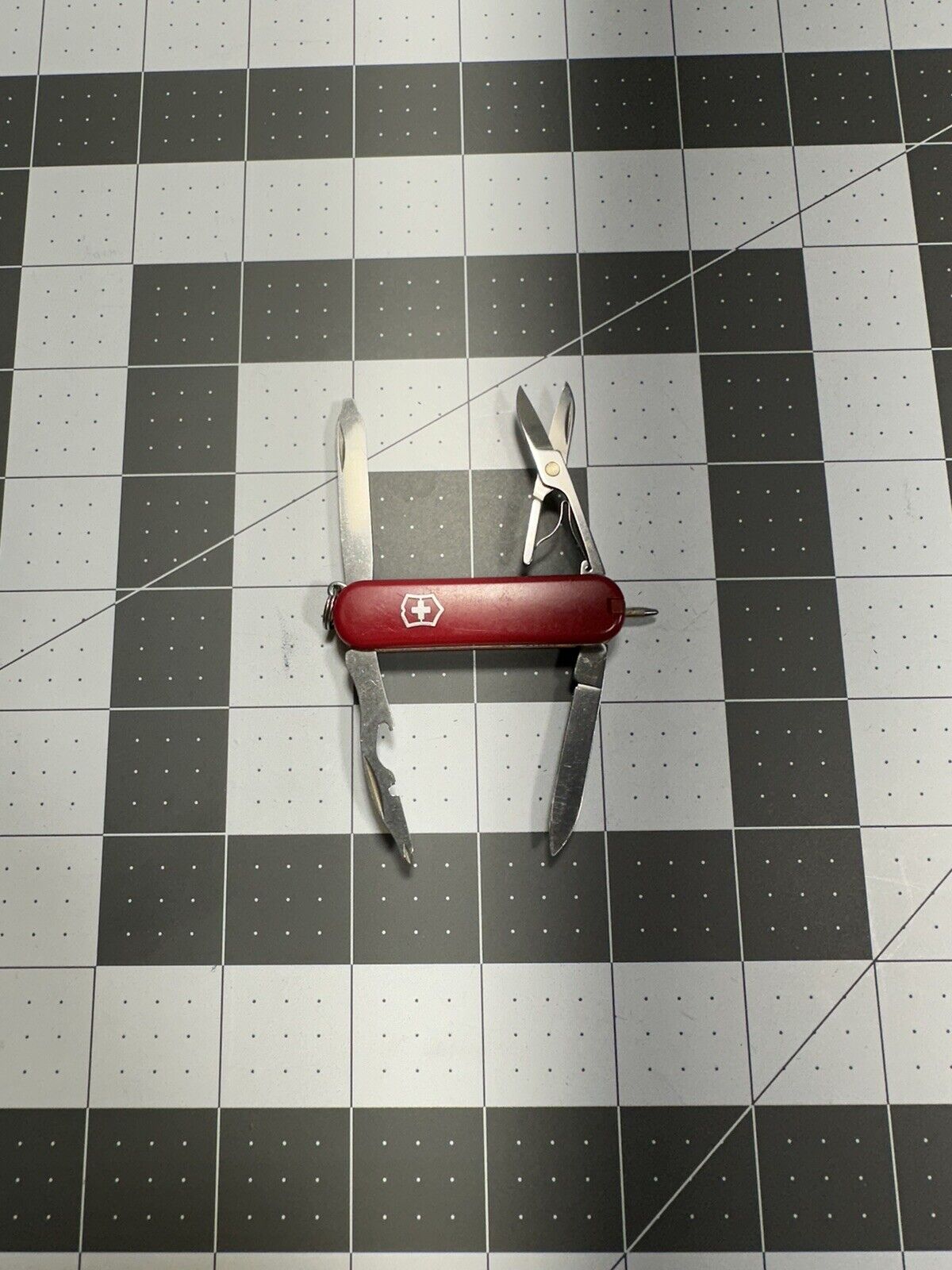 Victorinox Manager Rambler Pen Swiss Army Knife 58mm Red - 6669