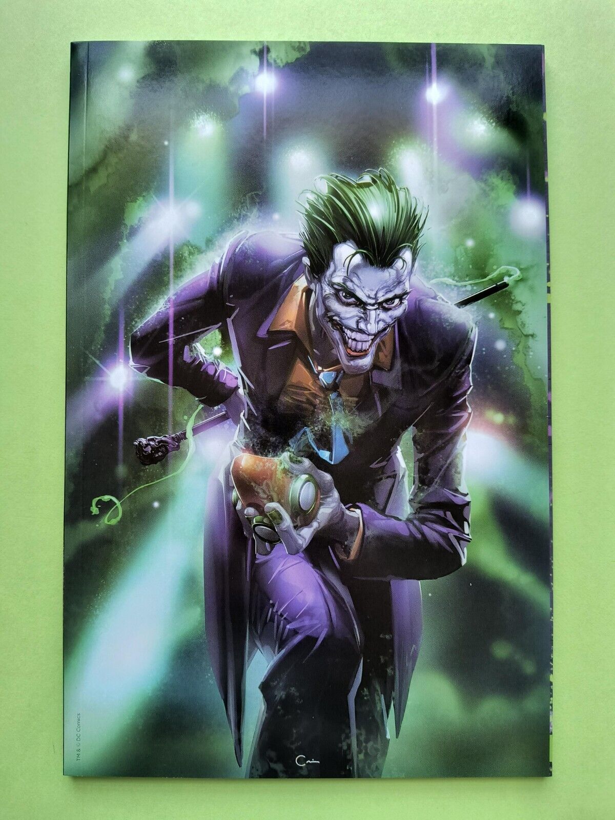 Joker 80th Anniversary #1 Clayton Crain Virgin Variant NM+ 2020