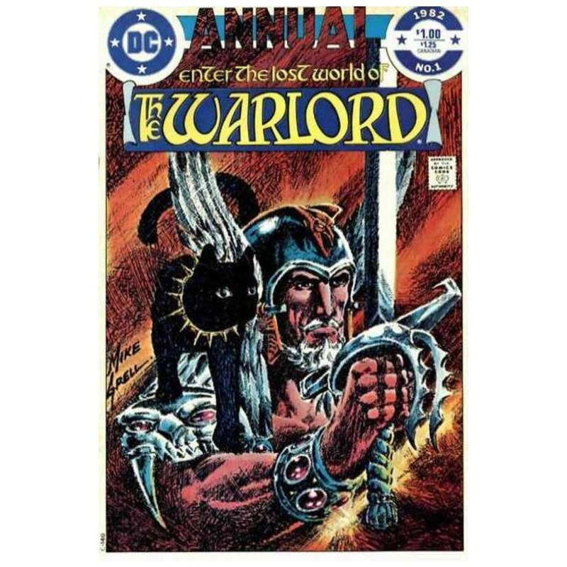 Warlord (1976 series) Annual #1 in Very Fine minus condition. DC comics [v.