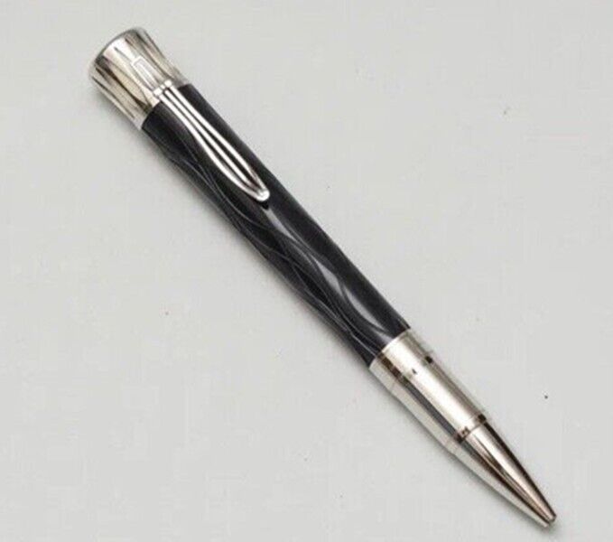 Deluxe Twain Series Black Color 0.7mm Black Ink Ballpoint Pen