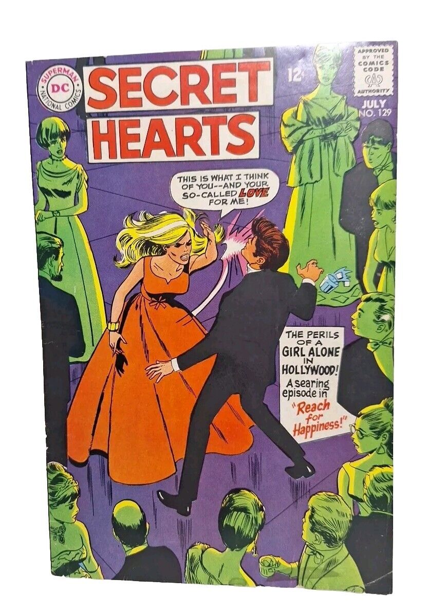 DC Comics SECRET HEARTS #129 VG+ 4.5