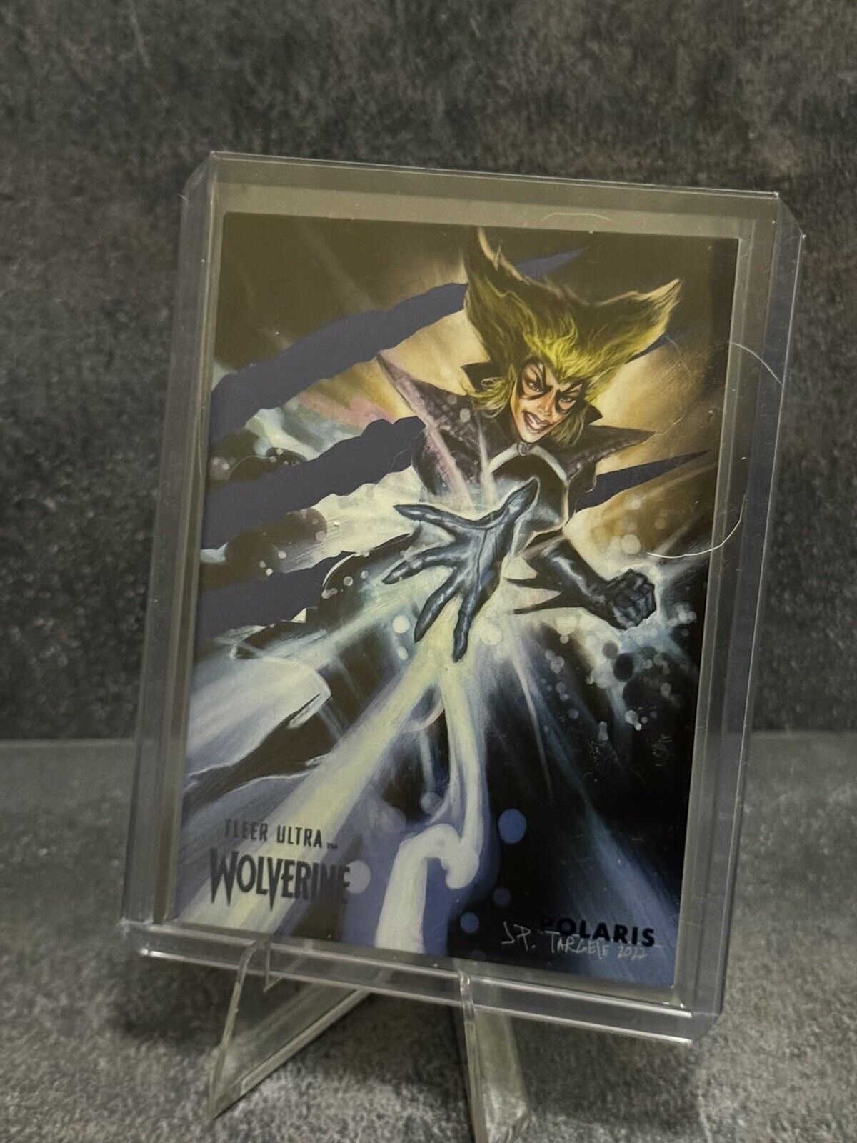 2023 Fleer Ultra Marvel Wolverine Blue Foil Base Card #64 Polaris /181