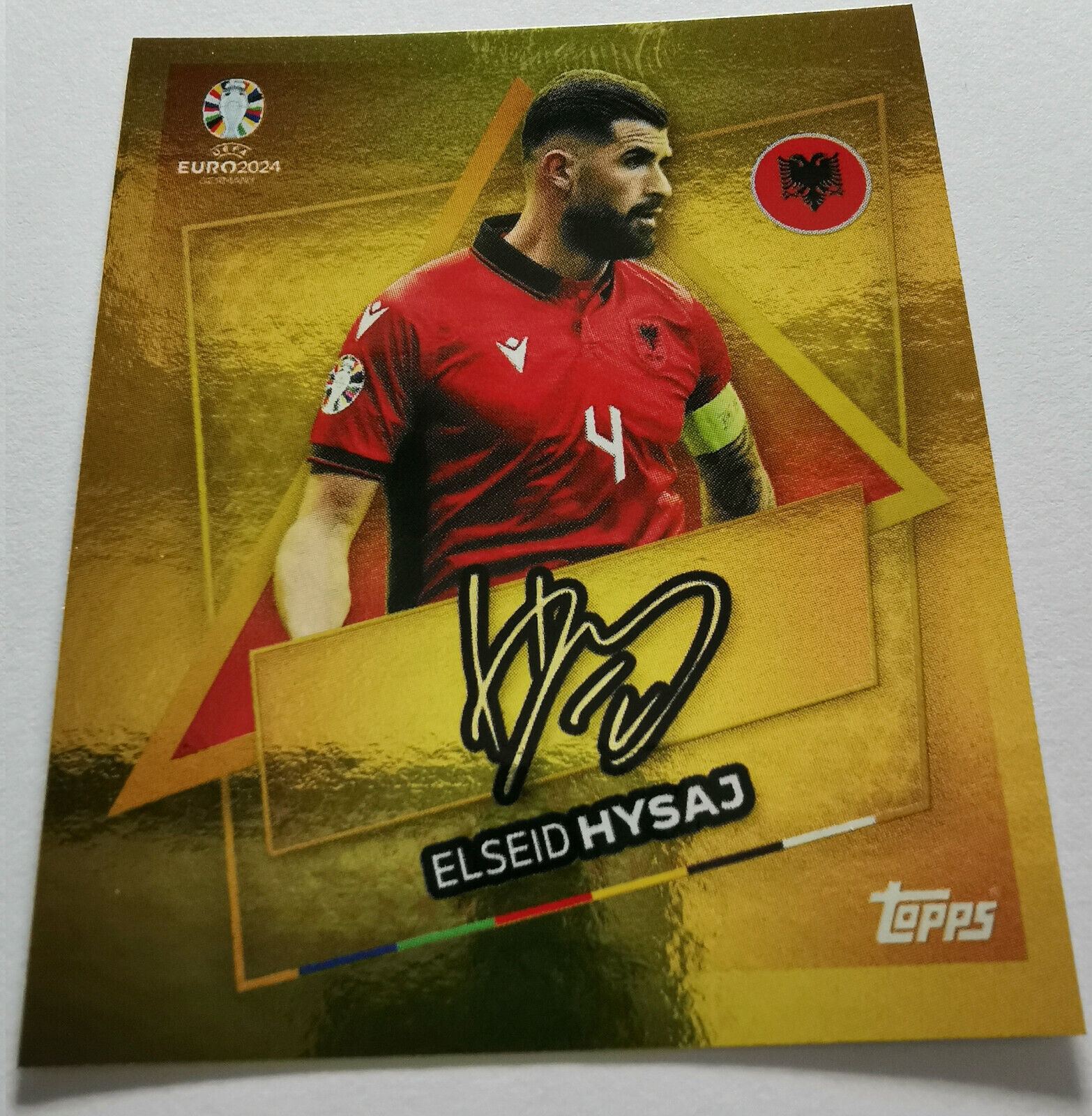 Topps European Championship 24 UEFA EURO 2024 Germany Gold Signature SP Star Player Sticker Selection