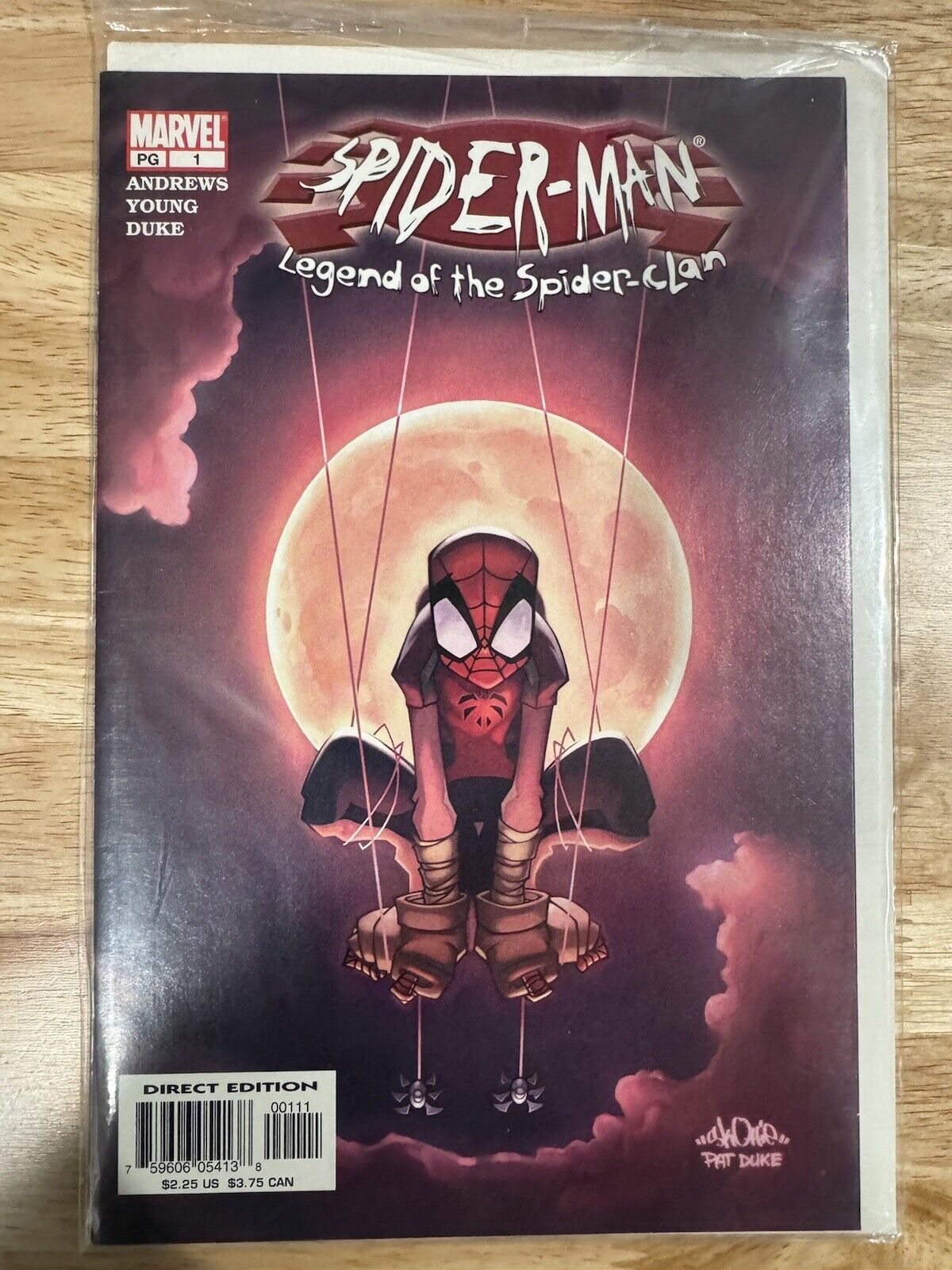 Spider-Man Legend Of The Spider Clan #1  2003 Marvel