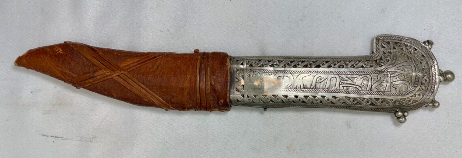 Vintage Yemen Shafra Utility Knife Jambiya Dagger Khanjar