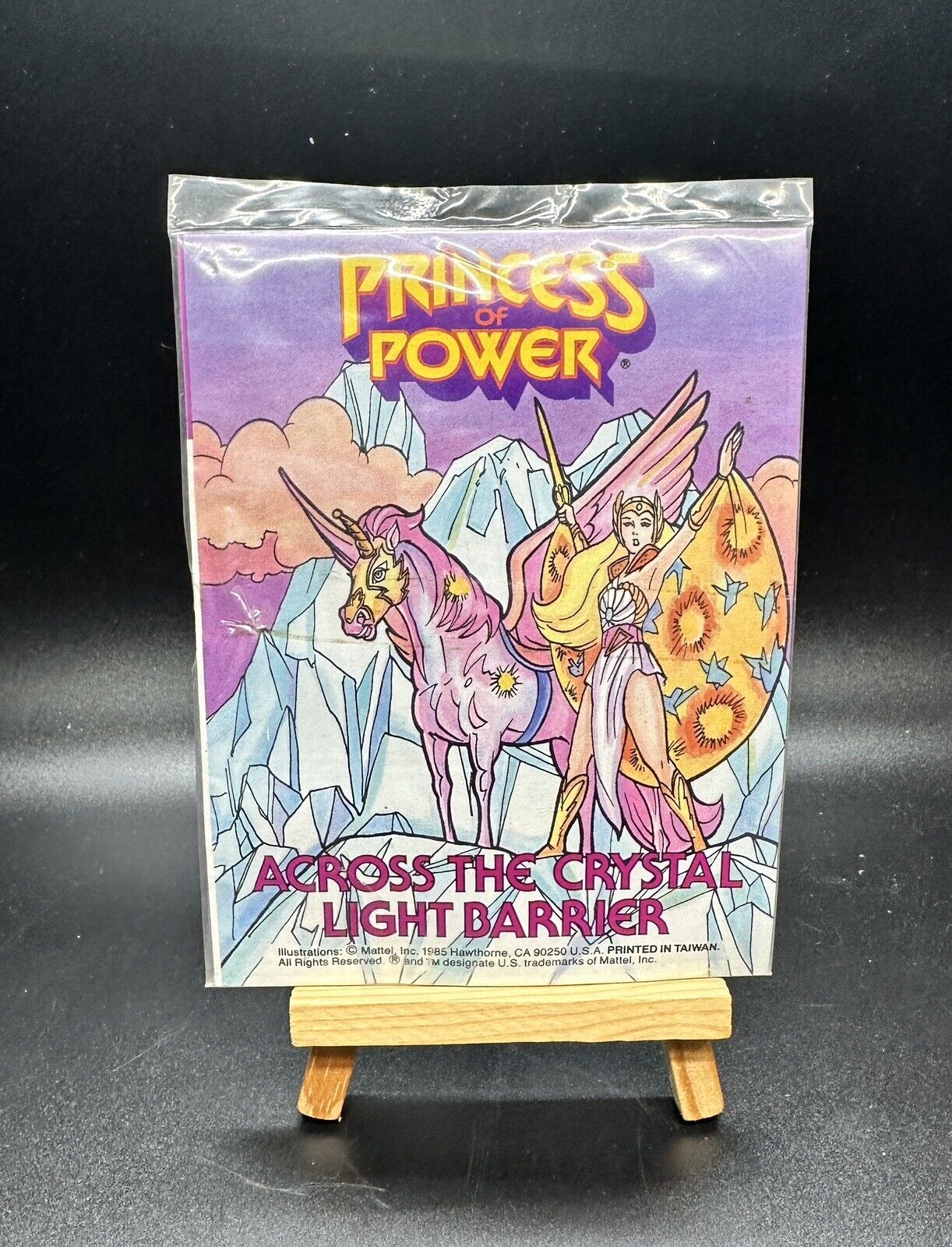 1985 SHE-RA Comic Princess of Power ACROSS THE CRYSTAL LIGHT BARRIER In Pkg MOTU