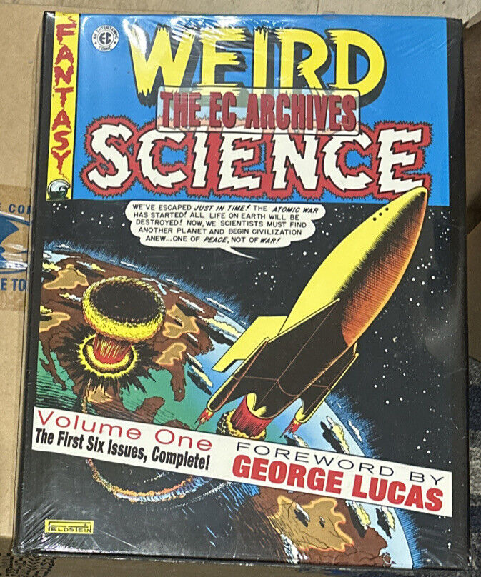 EC ARCHIVES: WEIRD SCIENCE vol 1 (Gemstone, HC) foreword by George Lucas sealed
