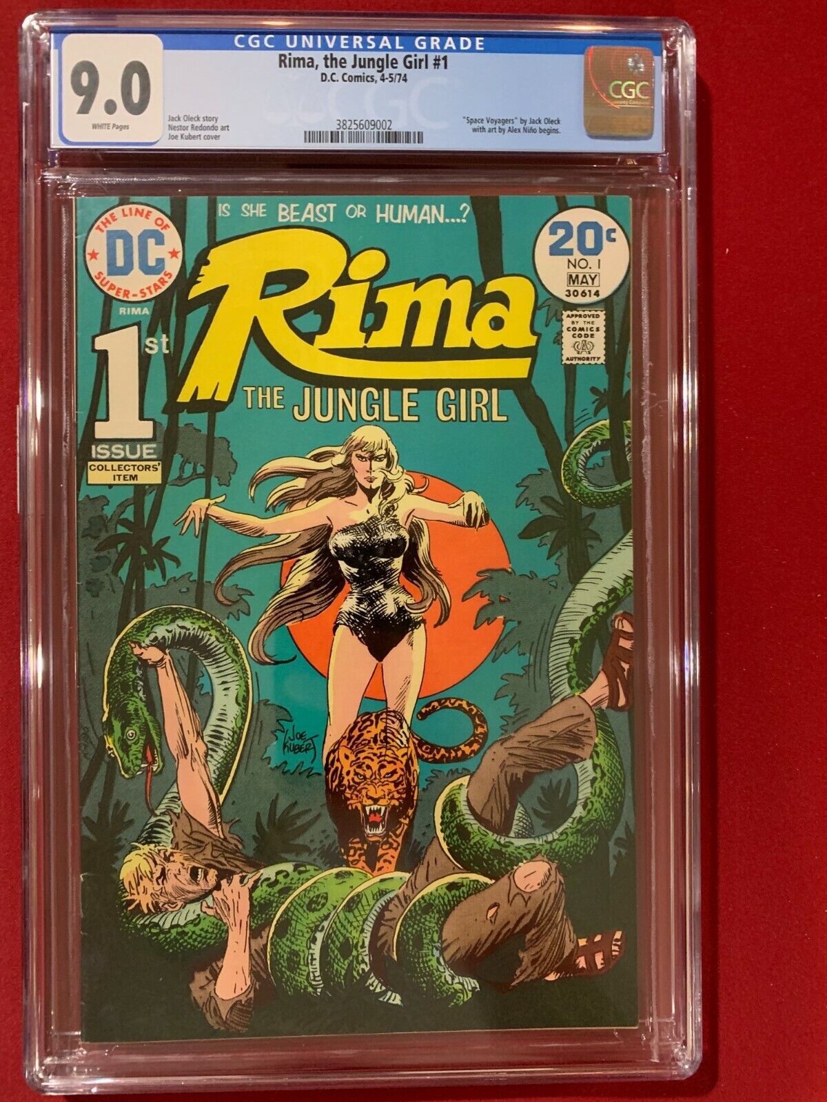 Rima the Jungle Girl #1 CGC 9.0 Key 1st Rima in DC Comics 1974 DCU