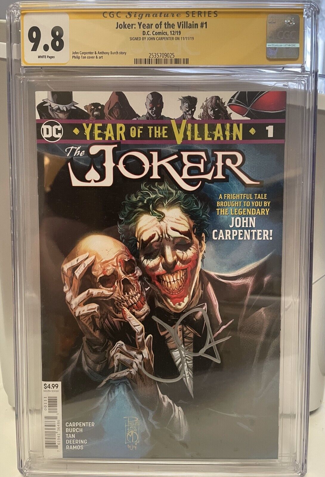 John Carpenter's The Joker: Year of the Villain #1 (RARE)
