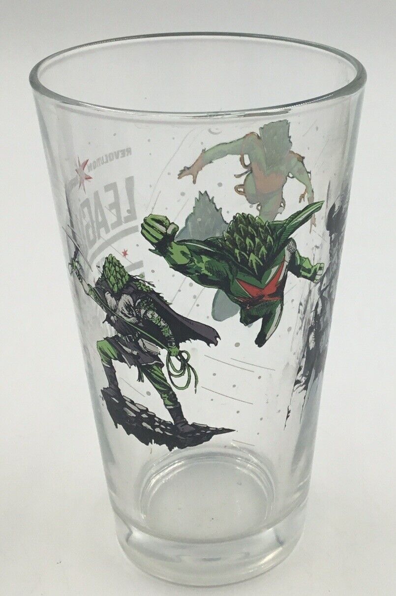 Revolution Brewing League Of Heroes Glass Cup