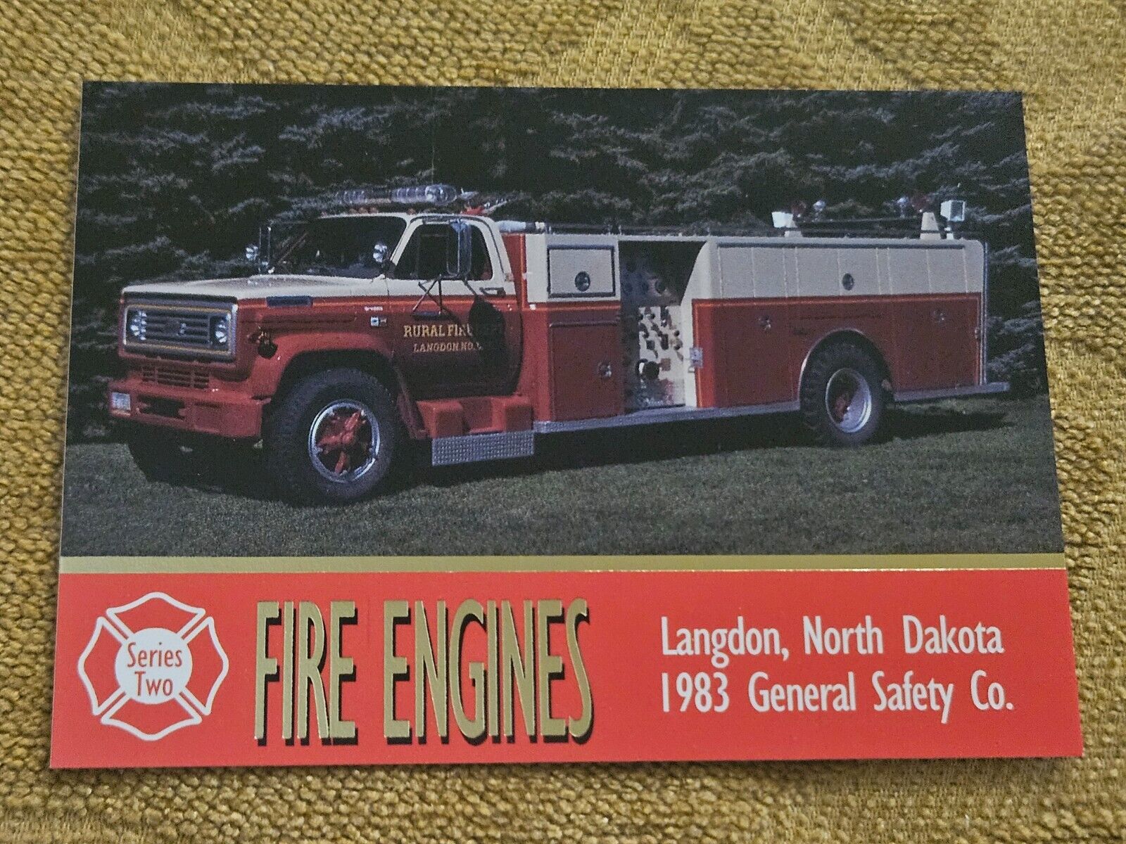 1993 Fire Engines Series 2 #146 Langdon, North Dakota 1983 General Safety Co.