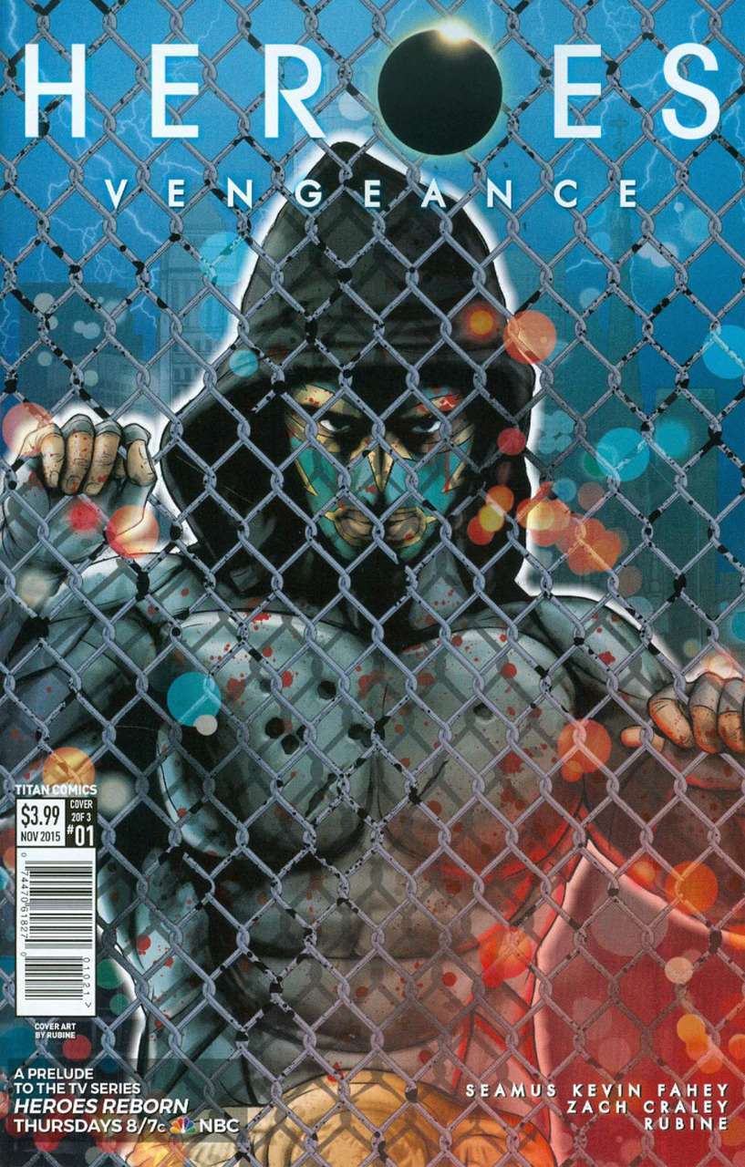 Heroes: Vengeance #1A FN; Titan | Based on NBC TV Show - we combine shipping