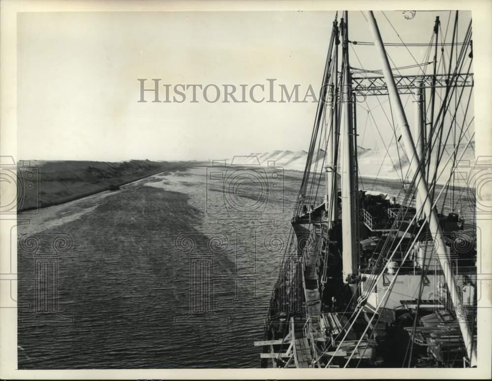 1970 Press Photo Suez Canal - pix24532