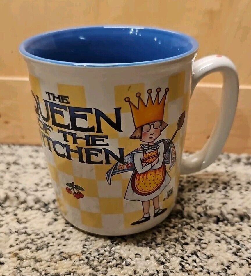 Mary Engelbreit The Queen Of The Kitchen Coffee Tea Mug Preowned