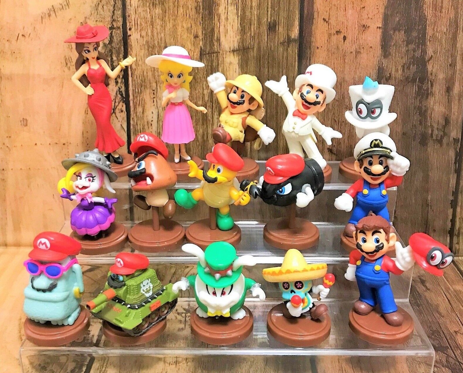 Nintendo 2018 Super Mario Odyssey Chocolate Egg Figure All 15 Type Complete Set