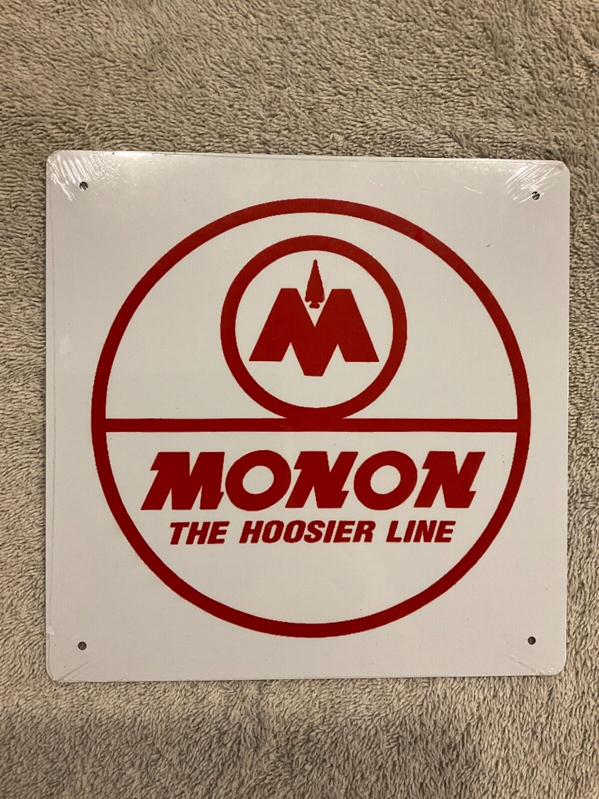 Monon The Hoosier Line Railroad Railway Train Metal Sign New 8\