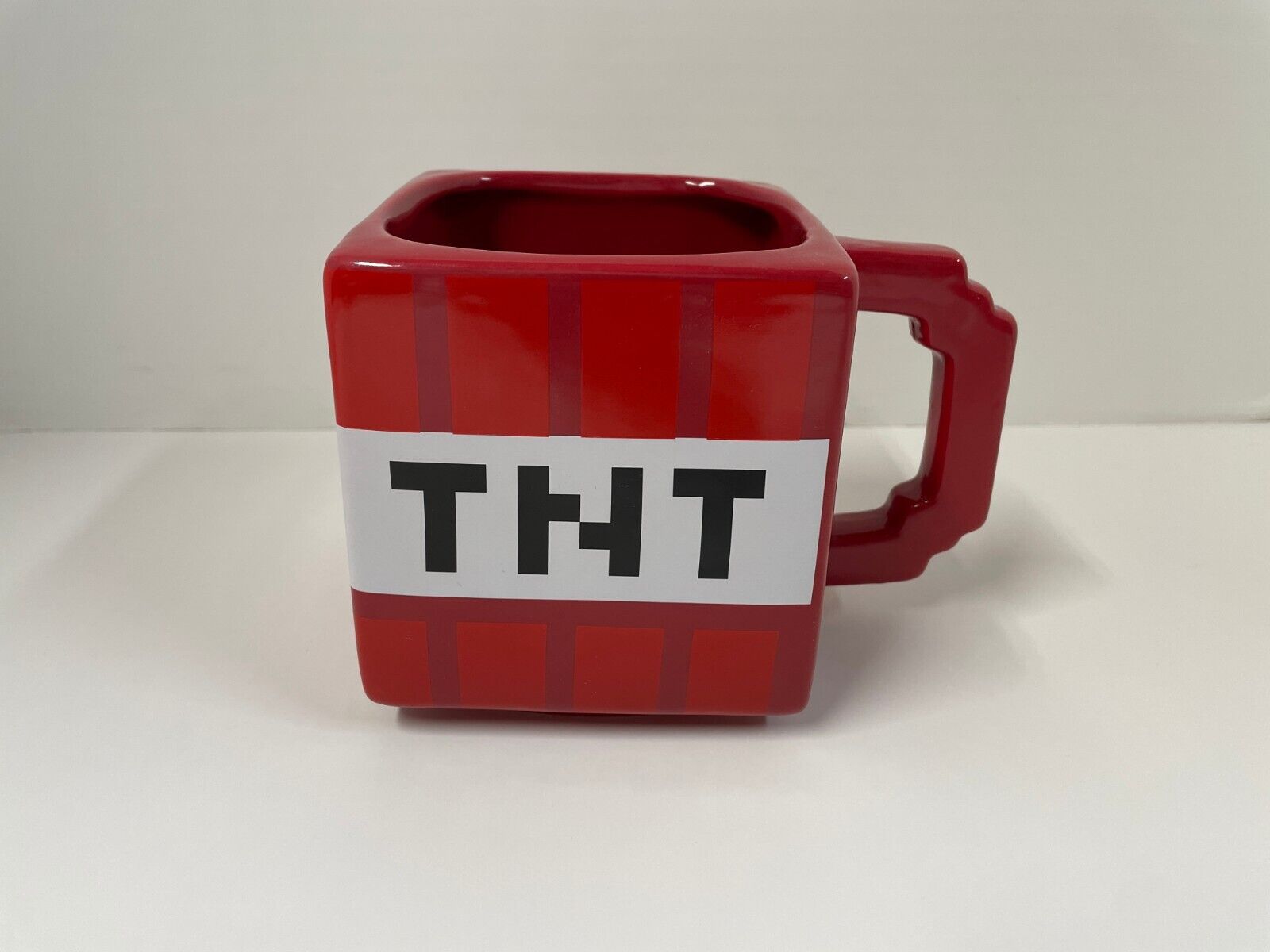 Minecraft TNT Red Ceramic 21 oz. Mug Cup - NEW