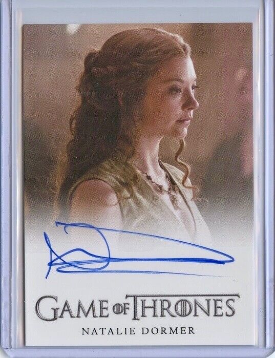 2016 Game Of Thrones Season 5 NATALIE DORMER Full Bleed Autograph