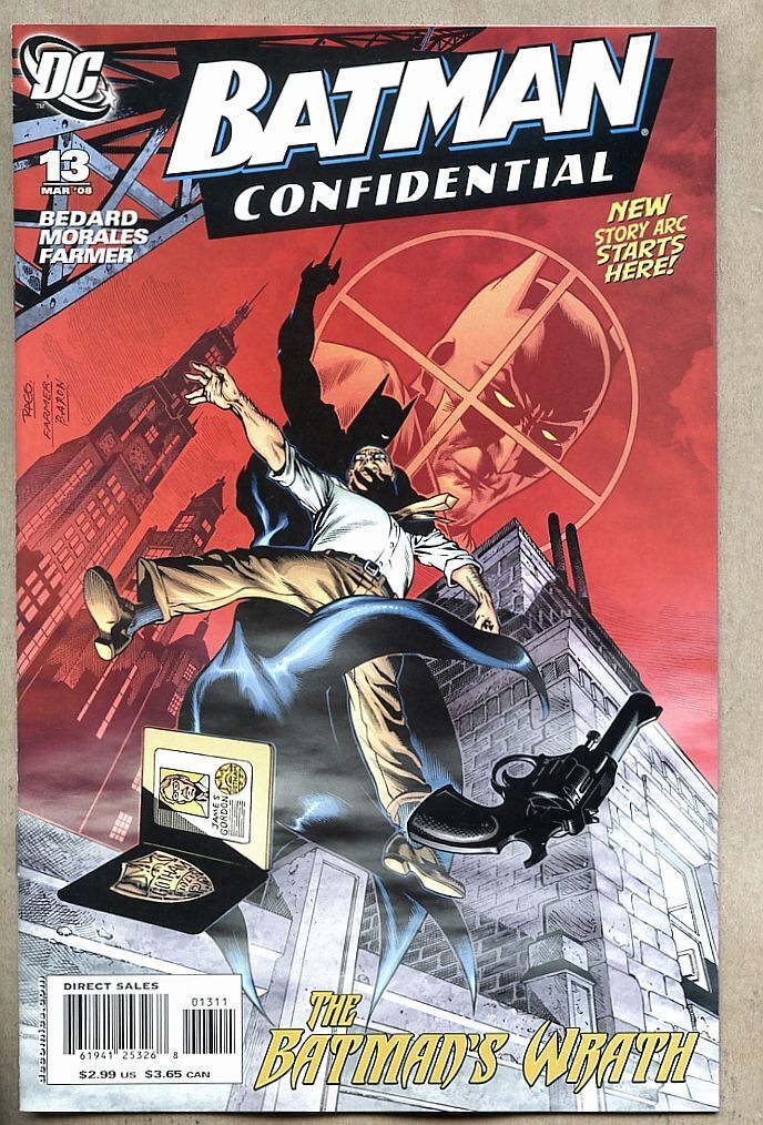 Batman Confidential #13-2008 nm 9.4 DC Comics / Rags Morales The Wrath Nightwing
