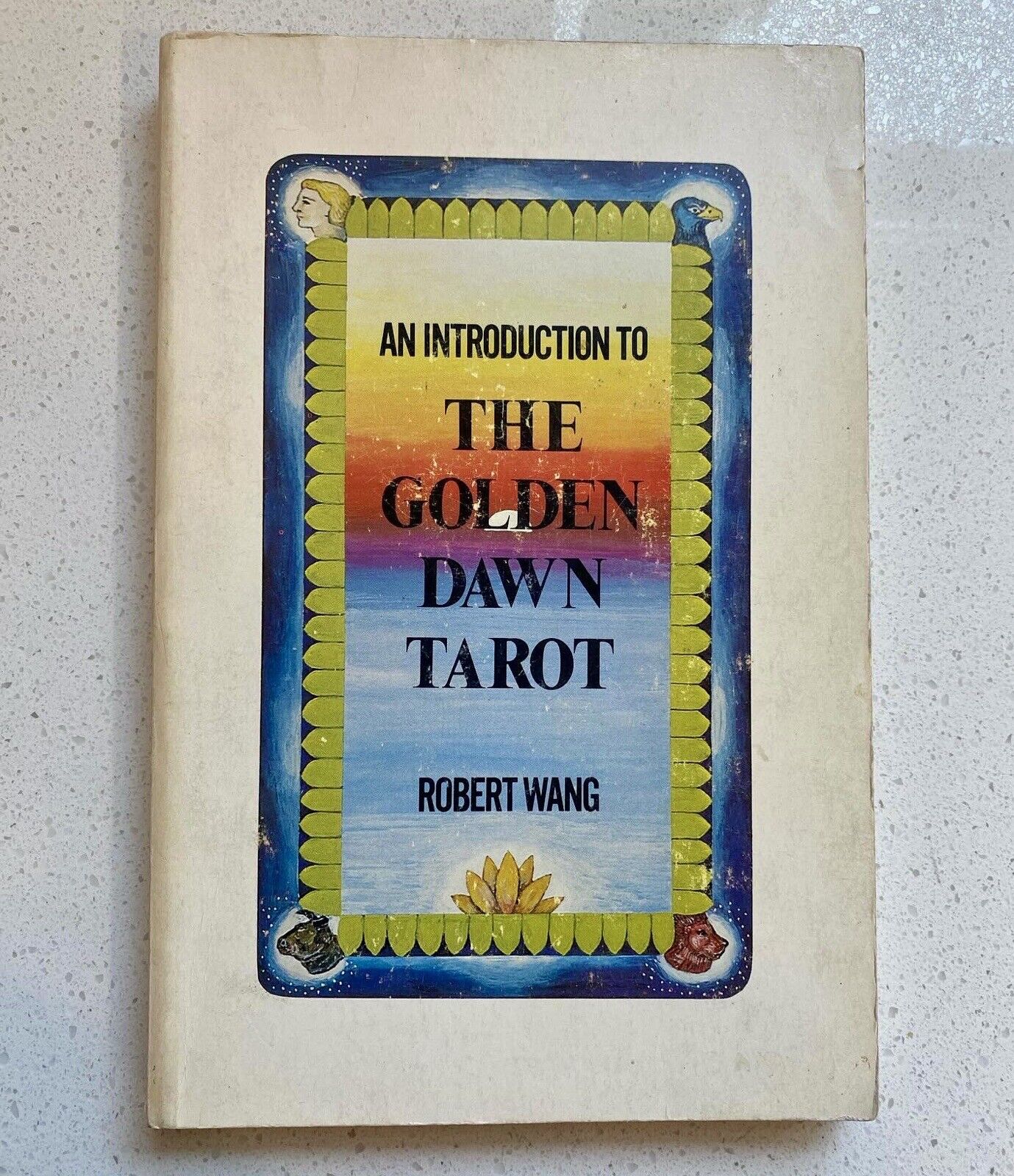 RARE Introduction To Golden Dawn Tarot Book by Wang 1979 Samuel Weiser Regardie