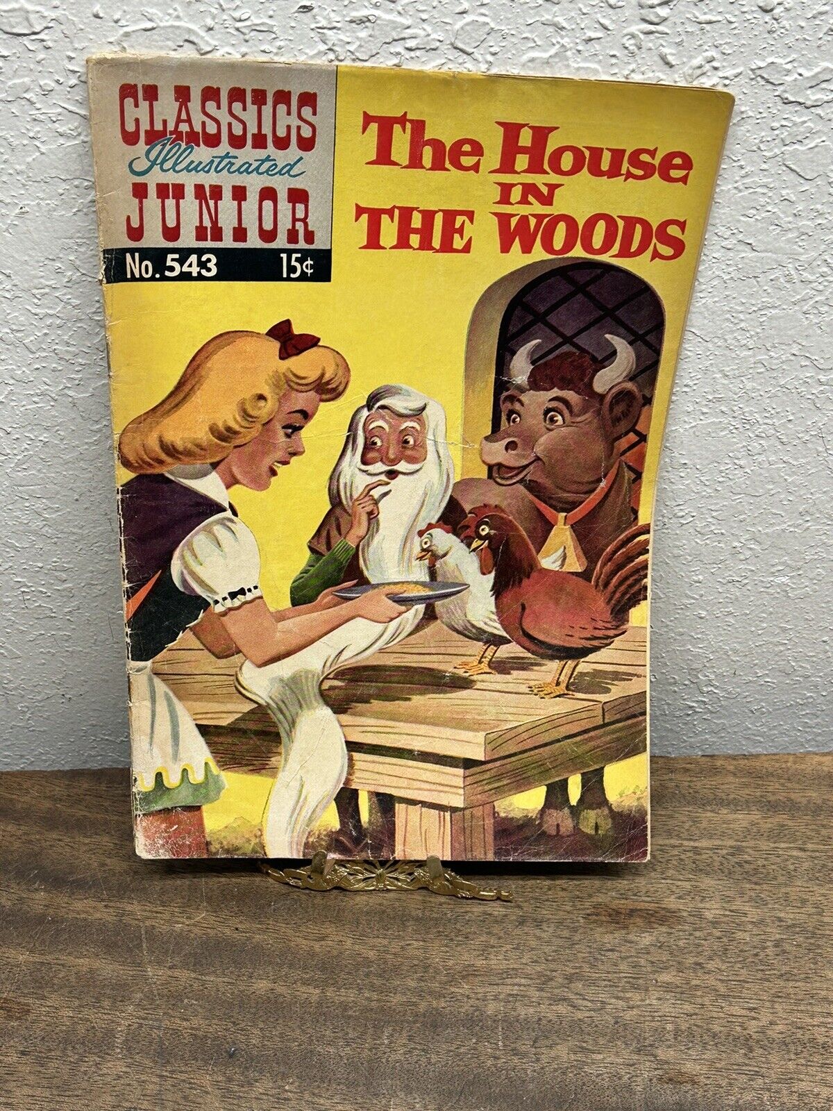 Classic Illustrated Junior #543 - The House in the Woods ~ Gilberton ~ 4.5