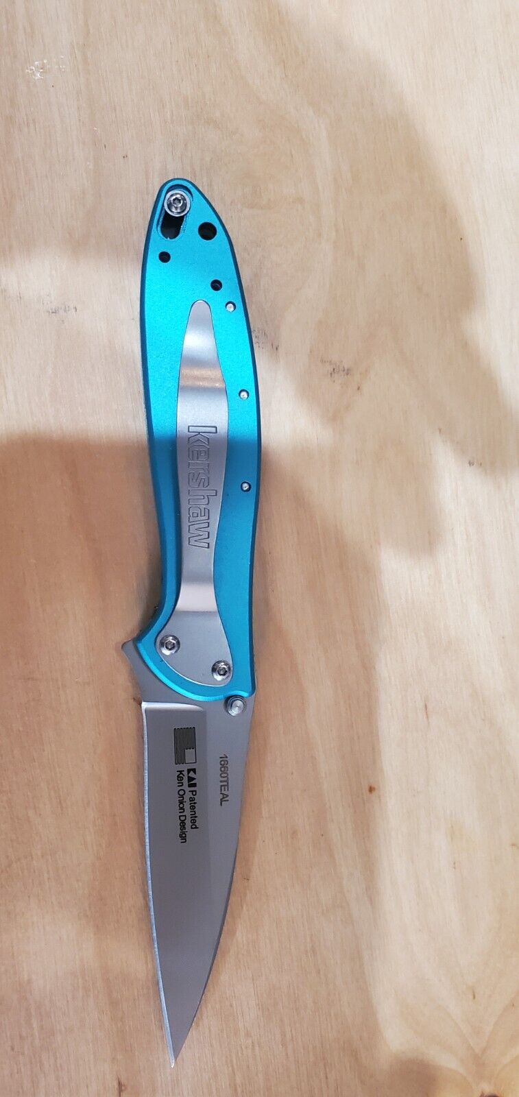 Kershaw Teal leek 1660 out of box special