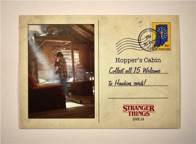 2019 Topps Stranger Things Welcome to Hawkins #HWK-14 Hopper\'s Cabin
