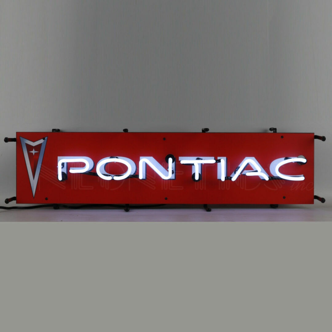 Pontiac Junior Neon Sign Auto Garage Licensed Neon Light 32\
