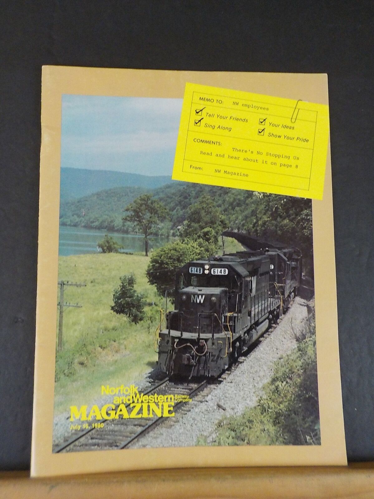Norfolk and Western Magazine 1980 July N&W Employee Exports Spur Coal Boom