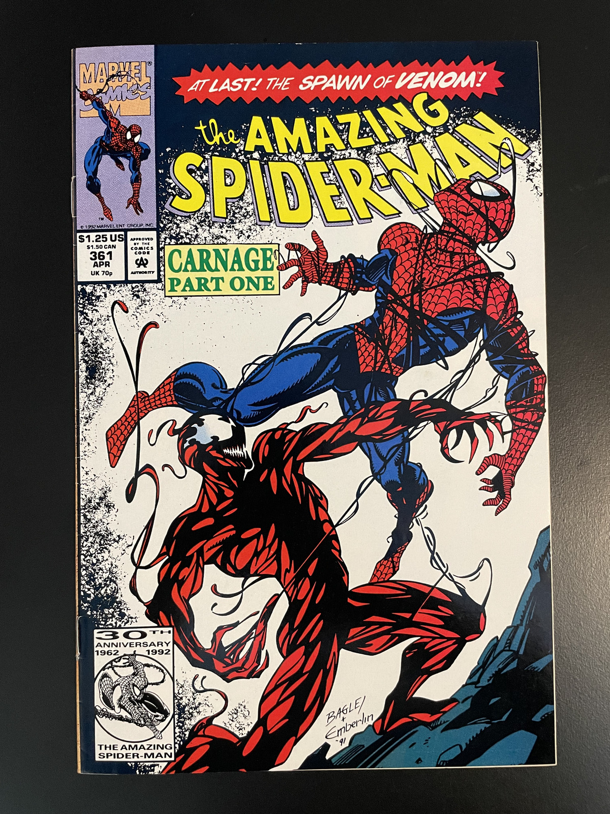 Amazing Spider-Man #361 - 1st Carnage