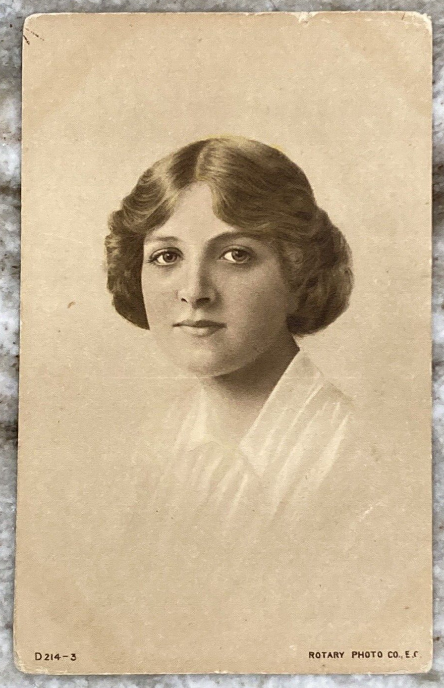 Miss Gladys Cooper British Actress Rotograph Hand Colored Postcard 981