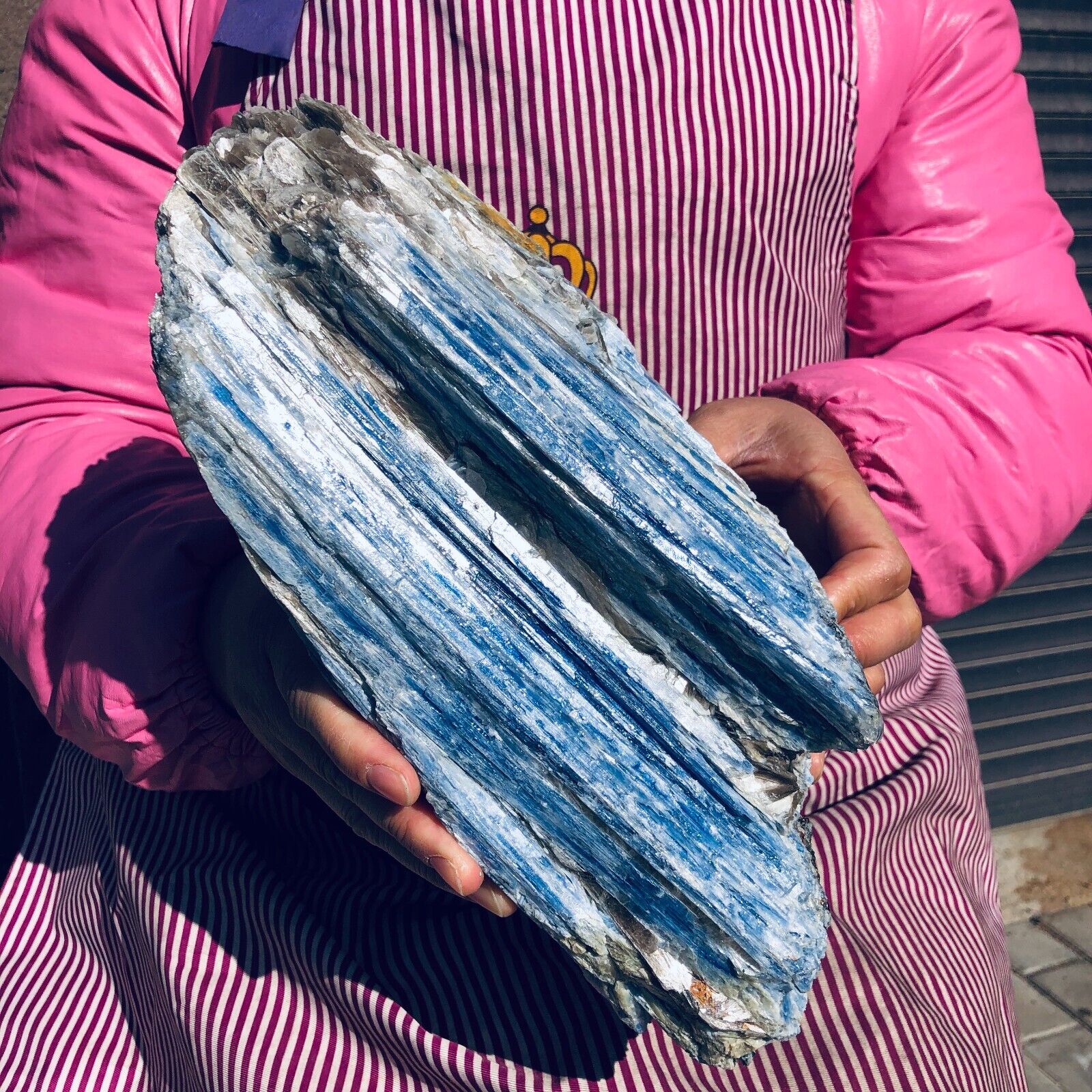 11LB Rare Natural Blue Kyanite Crystal Quartz Rough Mineral Specimen Healing