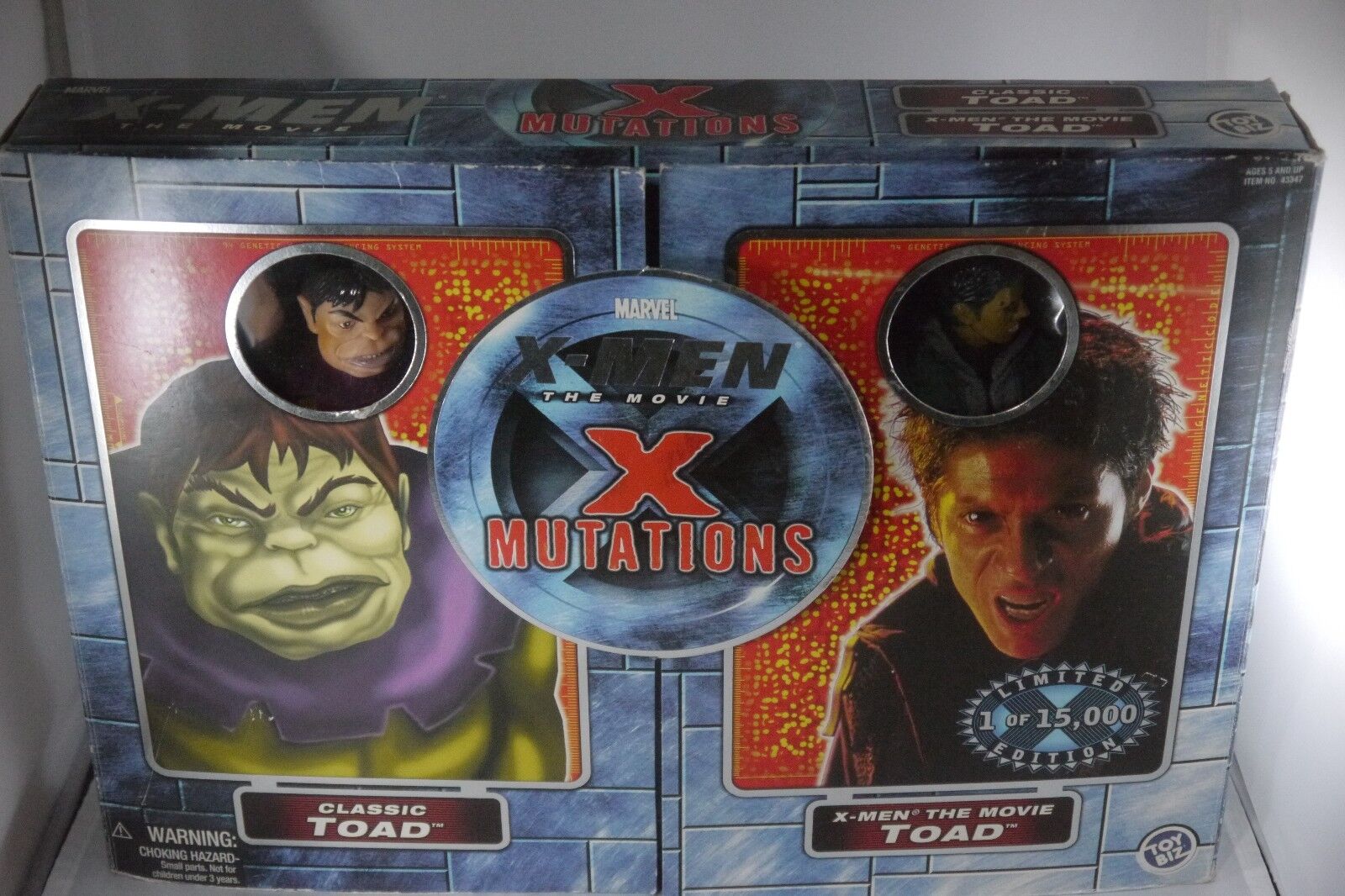 Ray Park Signed X-Men Mutations Classic Toad And Movie Toad 8\