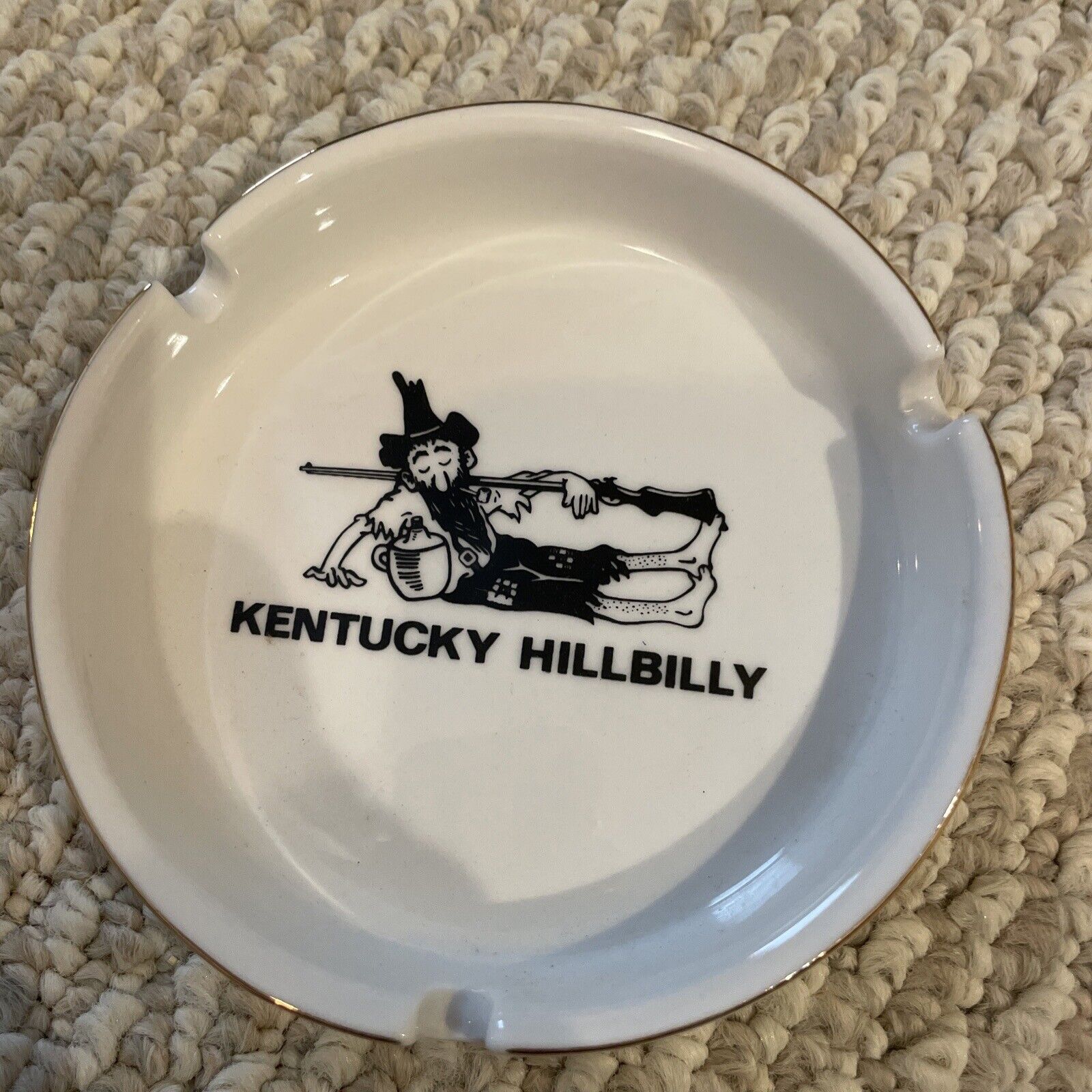 Vintage Ashtray Kentucky Hillbilly