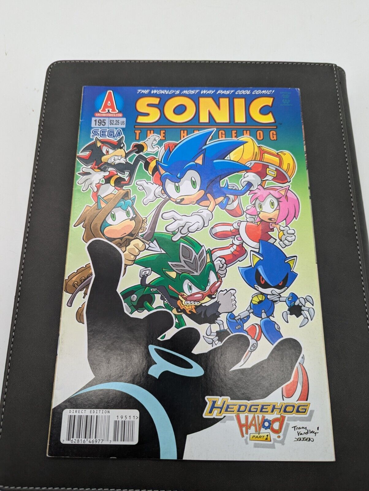 SONIC The HEDGEHOG Comic Book #195 February 2009 Bagged & Boarded Mid Grade