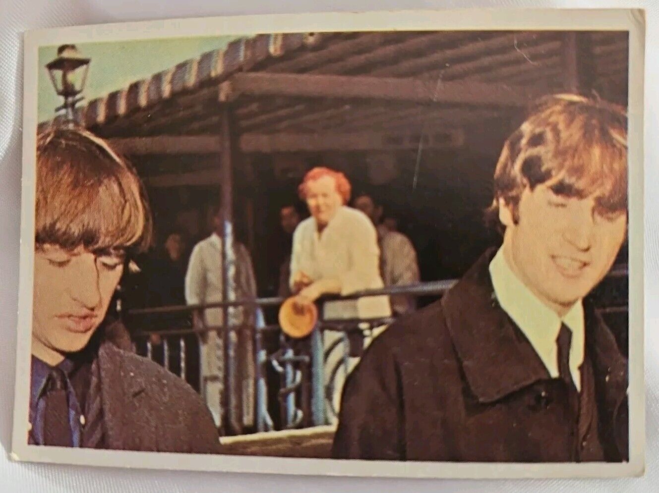 1964 Beatles Color Series Set Break Pink Backs # 9
