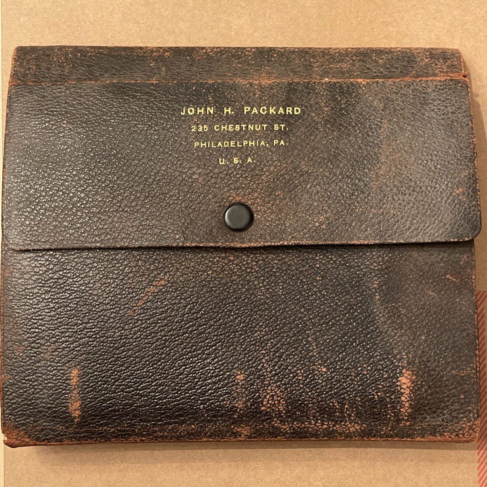 Personal Memoranda Notebook Ephemera Ledger Golf Scores Gift List ~1928-1946 VTG