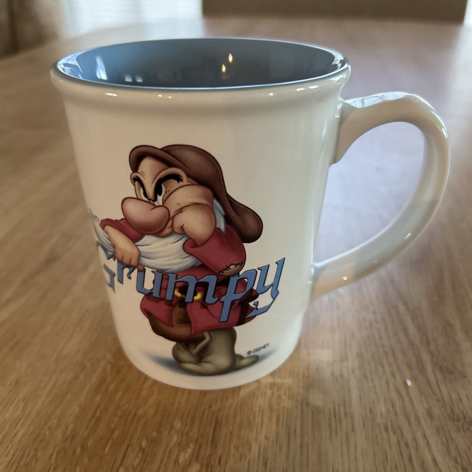 Disney Store Vintage GRUMPY Snow White & the Seven Dwarves Coffee Collector Mug