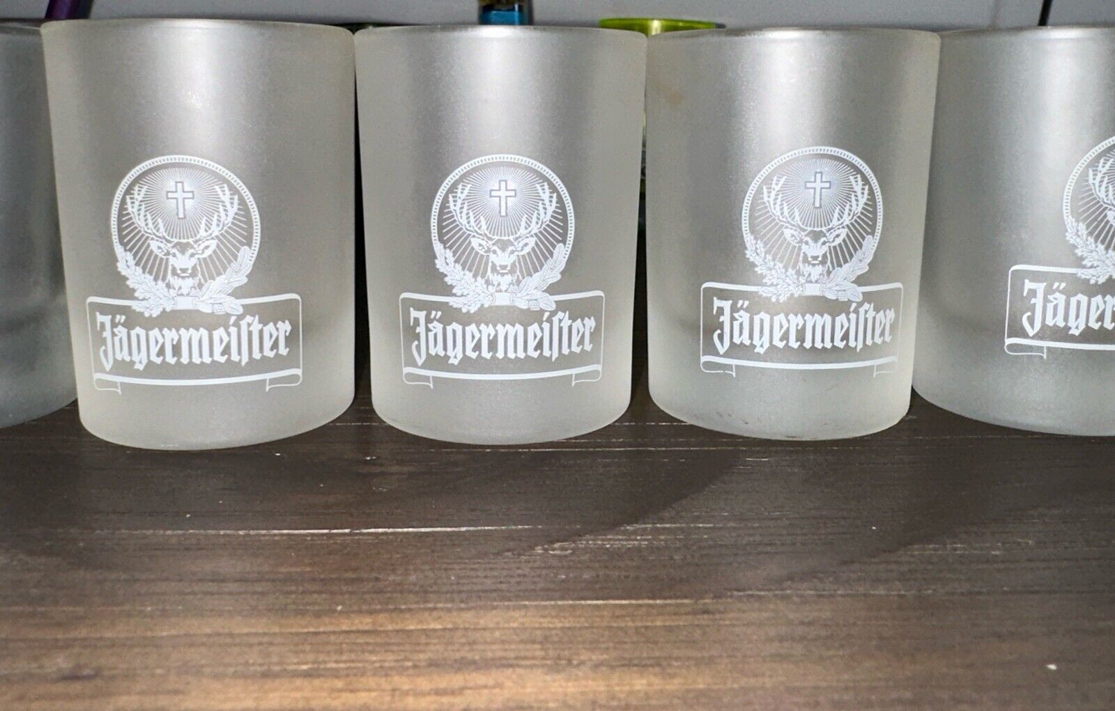Jagermeister Frosted Shot Glasses Set of 6 (2cl / ARC)