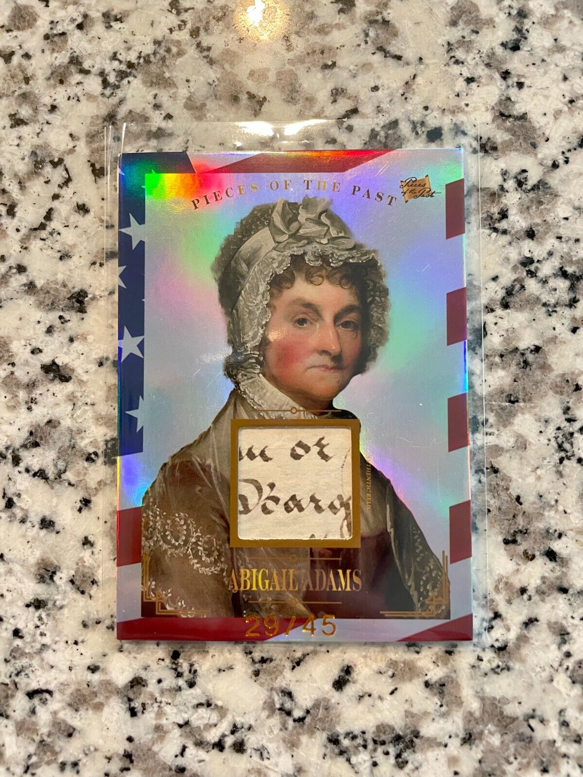 2023 Pieces Of The Past - Abigail Adams -  Authentic Handwritten Letter - 29/45