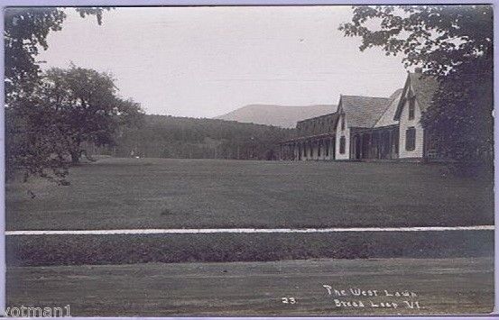 The West Lawn Bread Loaf, Vermont #23 RPPC, 1900-1910