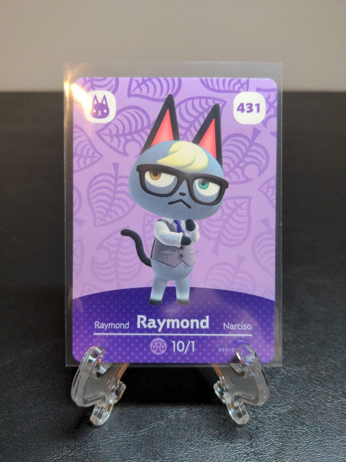 Raymond 431 Animal Crossing Amiibo Card 