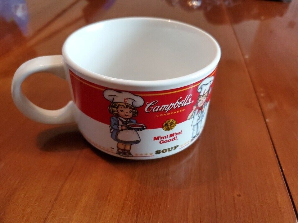 Vintage 1997 Campbell’s Soup Mug/Cup Made by Westwood Awesome Retro Design Mcm