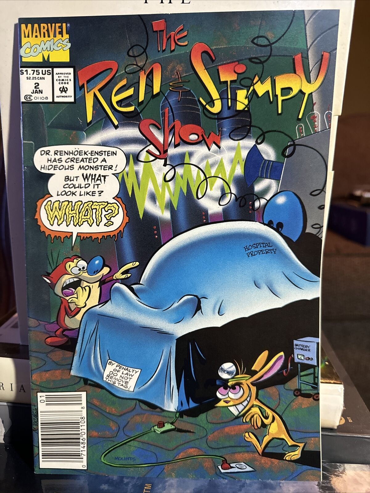The Ren and Stimpy Show #2 January 1993 Marvel Comics
