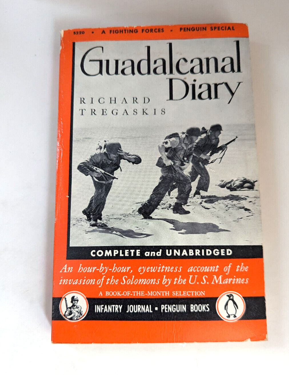 T21-Guadalcanal Diary Richard Tregakis Complete and unabridged 1943 Penguin Book